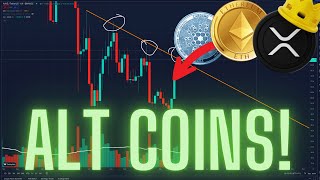 Alt coins are ready! Crypto to go up Ethereum indicates higher prices