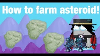 Growtopia|How to farm asteroid!(HUGE PROFITS)