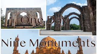 NINE Beautiful MONUMENTS in 1 Day  || Day 2 | BIJAPUR Vlog