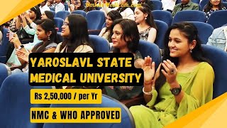 Yaroslavl State Medical University, MBBS in Russia for Indian Students.