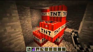 Minecraft grote explosie! #Eerste video