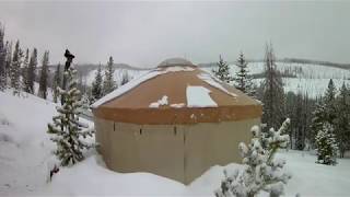 Boundary Creek Yurt 2020