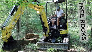 Collecting a Bunch of Rocks then Digging a Trench