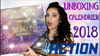 UNBOXING: CALENDRIER DE L'AVENT ACTION MAKEUP 2018