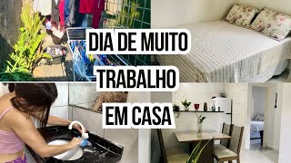 Faxina semanal - Organização Total - Muita roupa suja - Trabalhei muito