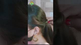 Low bun Hairstyle | Low bun  Hairstyle for women | Bun Hairstyle |  #shortvideo  #viralshort