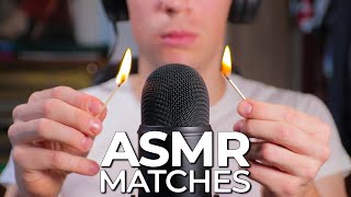 ASMR Lighting Matches & Matchbox Triggers (No Talking)