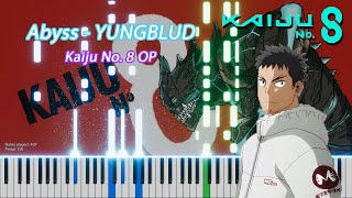 Abyss - YUNGBLUD (Kaiju No. 8 OP) Piano