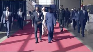 L'ARRIVÉE du PM ousmane SONKO & Pr. BASSIROU DIOMAYE FAYE AU CICAD