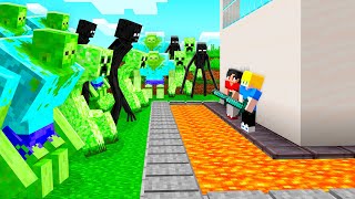 CASA 100% SEGURA CONTRA os MONSTROS no Minecraft!