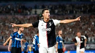 Goal Cristiano Ronaldo Juventus 1-1 Inter Milan icc 2019