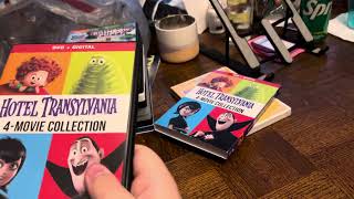 Hotel Transylvania 4-Movie Collection (DVD + Digital) Unboxing