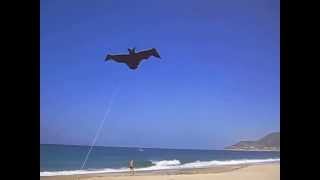 KITE BATMAN IN ALANYA TURKIJE. VLIEGEREN MET JOOP VISSER 26 APRIL 2014