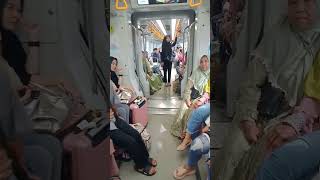 Naik Kereta LRT Palembang #videoshorts