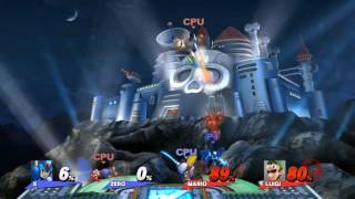 Mega Man X and Zero in SSB4!