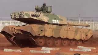 Centurion Tank in Action