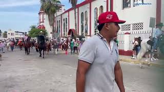 Participan los Charros en el desfile del 20 de noviembre de Pinotepa Nacional Oaxaca