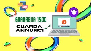 GUADAGNA 150€ PER GUARDARE ANNUNCI ONLINE