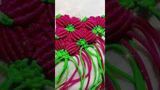 #Macrame purse part -2 #shorts