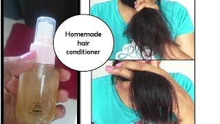 Homemade Leave in conditioner for Hair | soft, shiny frizz free hair