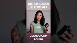 USANDO O  AMPLIFICADOR FONE SANTO ANGELO AF1  #SHORTS