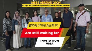 2024 MBBS - First to Fly! Omkar Medicom Takes the Lead to Reach Abroad with Indian Students.