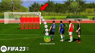 Testando *100* Cobranças de Falta Diferentes! | FIFA 23 Experimento