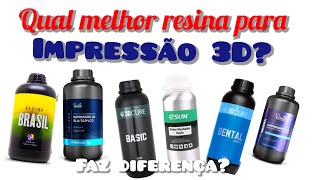 Qual a melhor resina para impressão 3D? #dicas