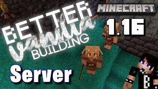 Cool FREE Server Stuff!! - Better Vanilla Building Server - Minecraft 1.16 Nether Update - SMP