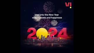 Happy New Year 2024 #idea #mobile #mobilelegends #vi #video #videoshort #vodafone #lava #