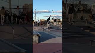 I ate a rail to the face 💀 | skateboarding