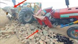 Tractor Trolley Accident | tractor trolley live view