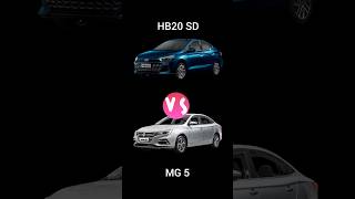 HB20 SD vs MG 5 (versiones tope)... #hyundai #hb20 #mg #mg5 #automoviles #comparacion #mexico #autos