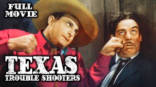 TEXAS TROUBLE SHOOTERS | Ray Corrigan | The Range Busters | Full Western Movie | English | HD | 720p