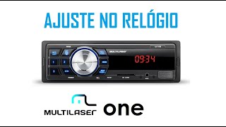 COMO AJUSTAR HORA NO RÁDIO MULTILASER ONE I VER NA PRÁTICA