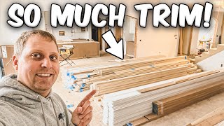 Behind the Scenes: Updates on Our Home! Trim, Insulation, & Doors!