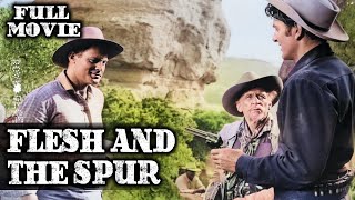 FLESH AND THE SPUR | Mike Connors | Full Western Movie | English | Wild West | Free Movie