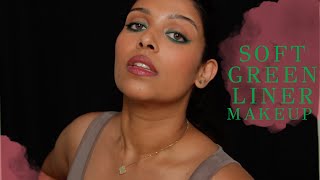 YOUR CUE TO BUY A BOLD GREEN LINER - Soft Green Liner Makeup