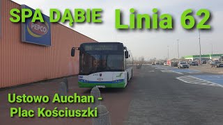 SPA Dąbie, linia 62 - Solaris Urbino 12 III #2105