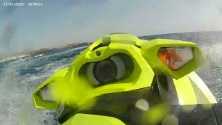 Jet ski safari tenerfie 2/11/22 the wave jumps section epic !