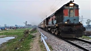 (04573) (Sirsa - Ludhiana) Express Special With (LDH) WDM3A Locomotive.!