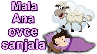 Mala Ana ovce sanjala - Pesmica za decu | Dečija pesma o životinjama | Little Bo Peep lost her sheep