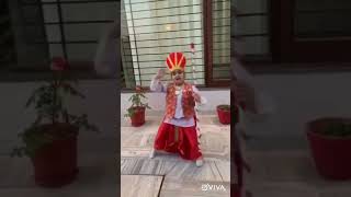 Bhangra on Jingle bell...🎅🌲🕺#shorts #christmasdance  #jinglebells #bhangrashorts