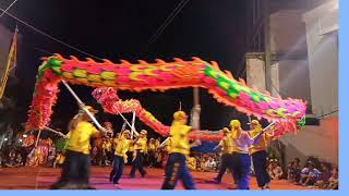 Barongsai naga sakti di malam hari