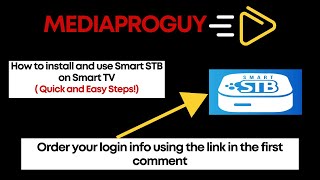 How to install and use Smart STB on Smart TV (Easy steps!)