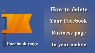 How to delete Facebook page permanently || Delete Facebook page || Facebook page permanently Delete