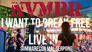 I Want To Break Free - Queen - Live Music Summarecon Mal Serpong - November Band 87 - NB87