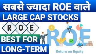 BEST LARGE CAP STOCKS WITH HIGHEST ROE IN 5 YEAR.