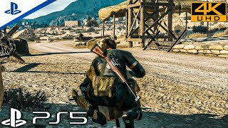 (PS5) The MOST ADVANCED Game On PS5 - METAL GEAR SOLID V | Ultra STEALTH Gameplay [4K 60FPS HDR]