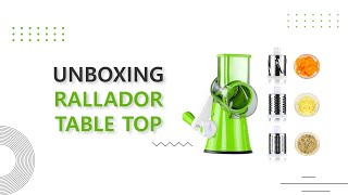 UNBOXING RALLADOR TABLE TOP